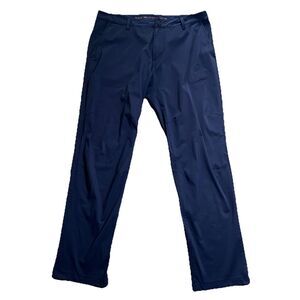 RHONE Commuter Pants Classic Straight Leg Chino‎ Men's 36 x 32 Blue 100020